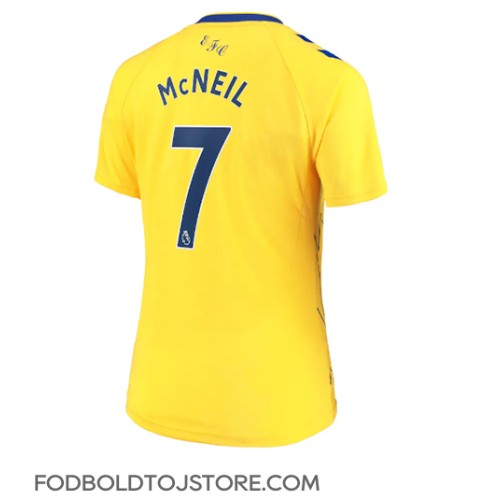 Everton Dwight McNeil #7 Tredjetrøje Dame 2022-23 Kortærmet